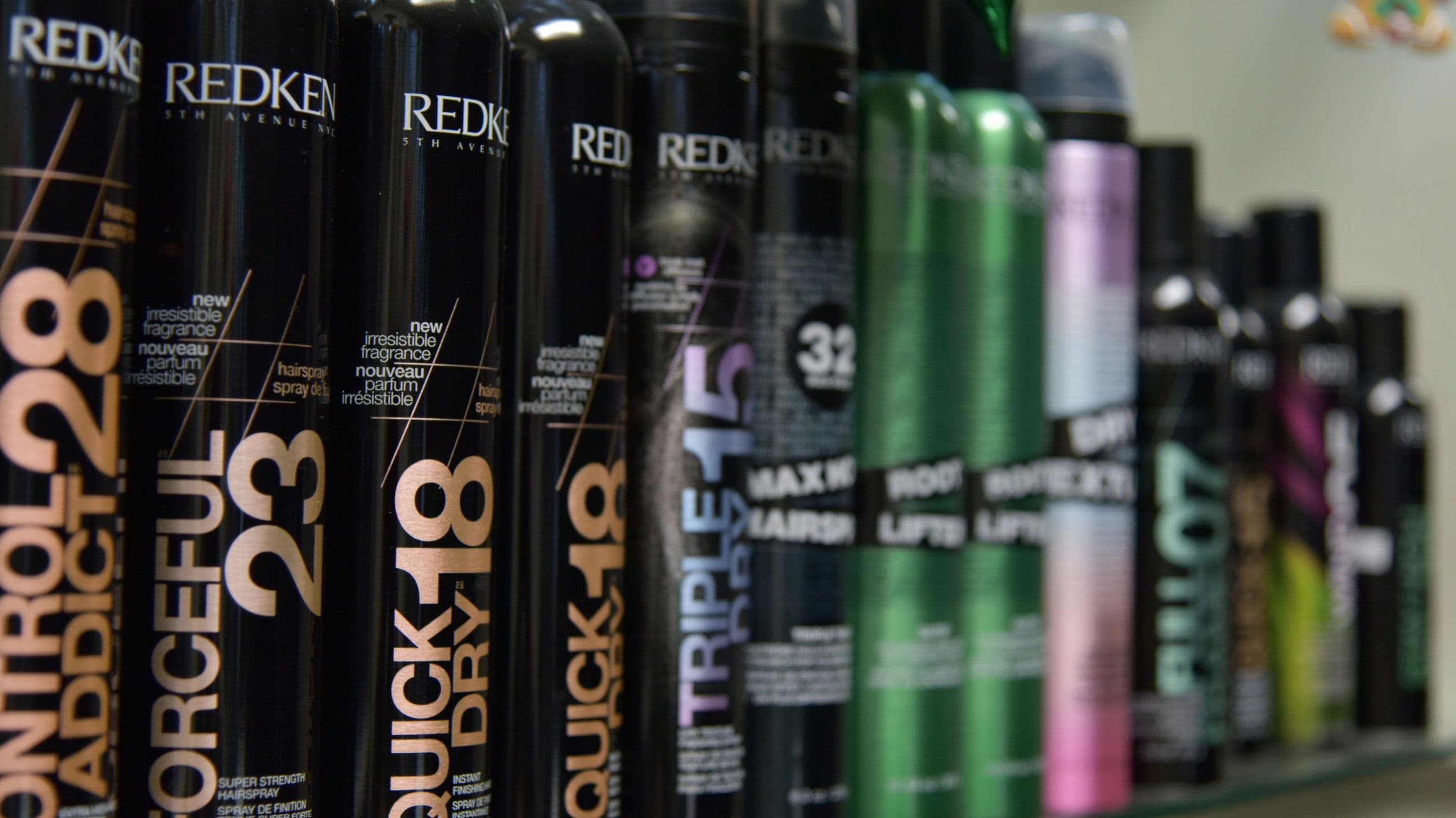 Professional hair products used at Changez Hair Salon in Humble, TX