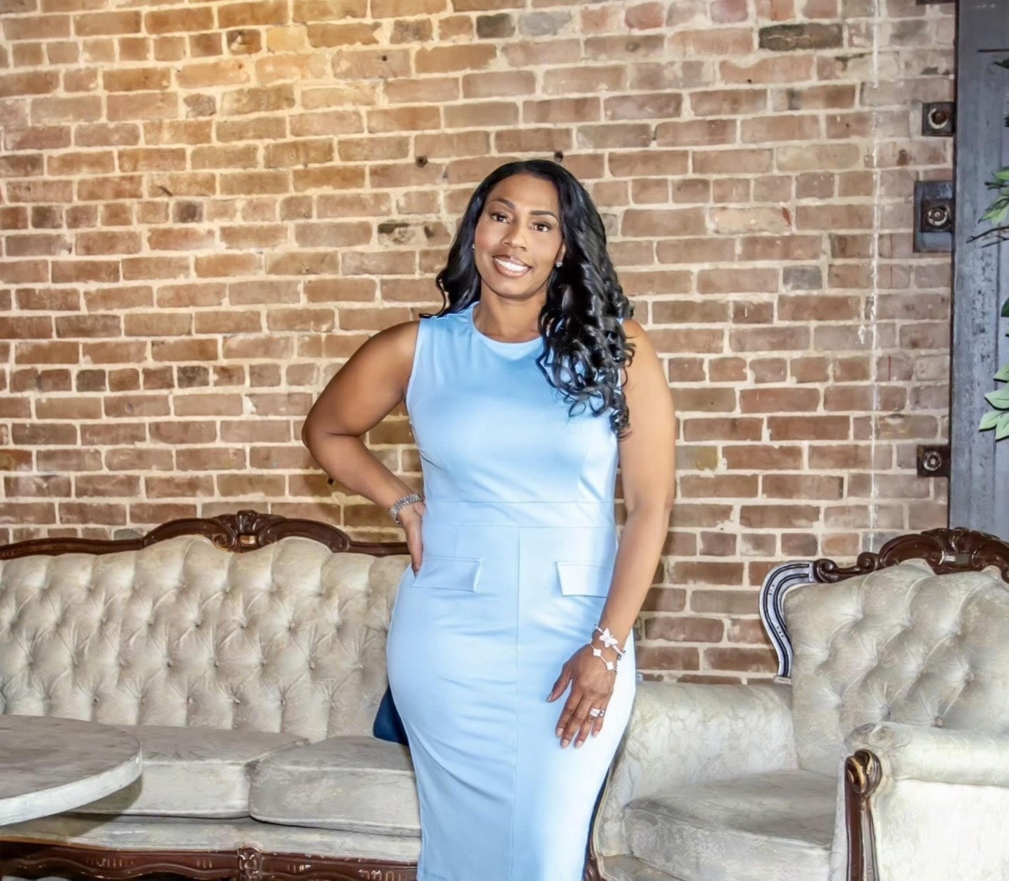 Carletha Francis, hairstylist and owner of Changez Hair Salon in Humble, TX